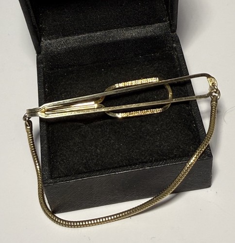 Vintage stratton gold tone tie - vintage,