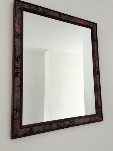 Floral patterned framed wall - floral,
