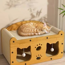 Large Cat House Cat Scratcher