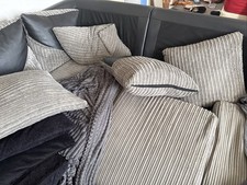 U-Shaped Sofa with Corner Sofa Plus Footstool