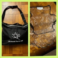 Maclaren Original Major Elite Raincover and Orchard Farm Reflective Carry Bag