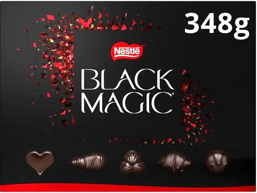 Black magic dark chocolate - black,