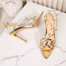 Women’s Gold Leaf Patent