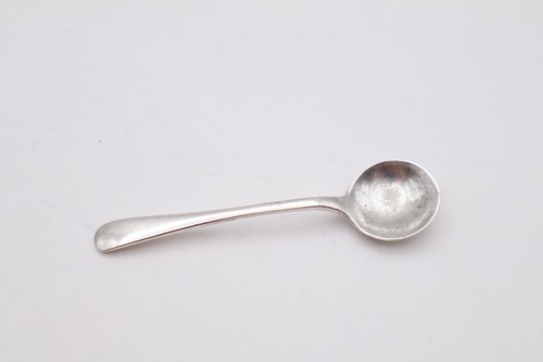 Antique sterling silver salt - antique,