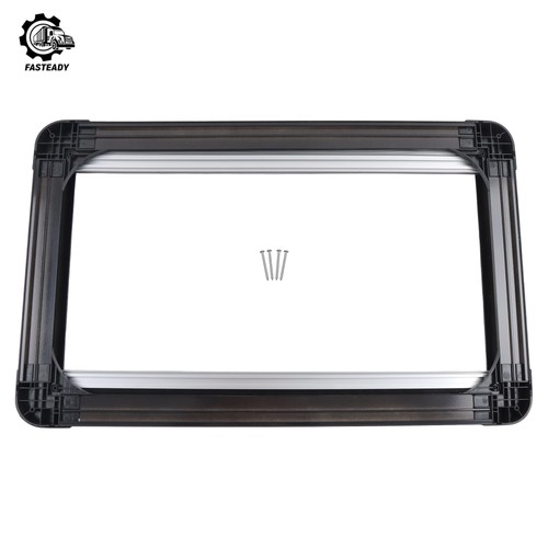 Black motorhome blind - black,