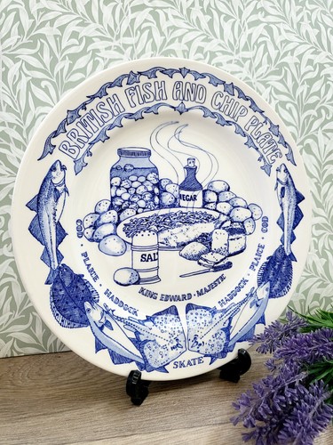 Vintage british fish - and, chips