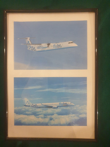 Flybe dash q400 embraer - dash, &
