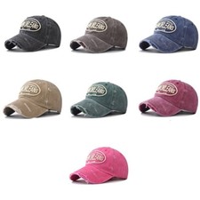 Distressed Cap Letters Men Women Snapback Cap Washed Cotton Baseball Caps Sports