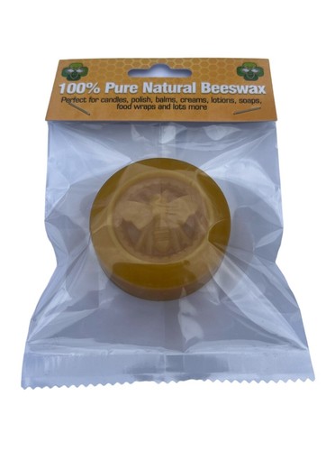 Yellow beeswax round blocks - yellow,