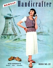 ENORMOUS 1940's WWII Knitting pattern copy over 40 OUTFITS suits dresses #24