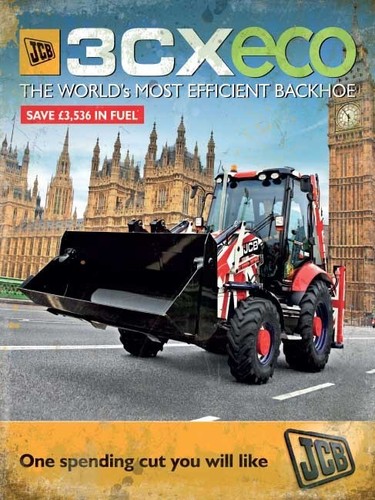 Jcb 3cx eco digger - jcb, fridge