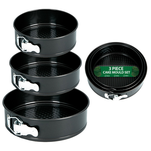 New set round cake tin - set,