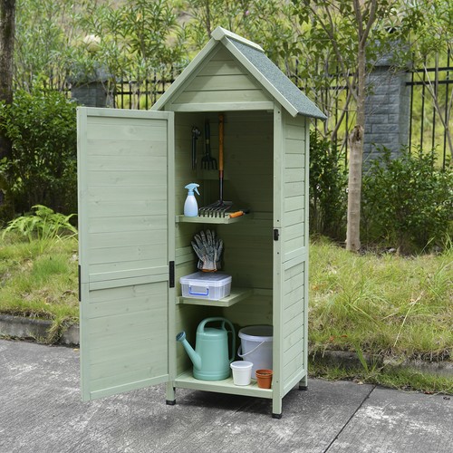 Tall narrow wooden storage - narrow,