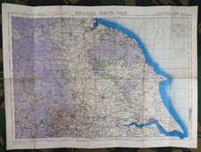 Original WW2 RAF map entitled