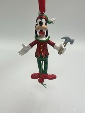 Disney Store Goofy Marionette Articulated Xmas Decoration Puppet Pull String
