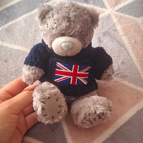 You tatty teddy - you, grey
