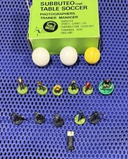 Subbuteo Police, Photographers & Coaching Staff & Footballs