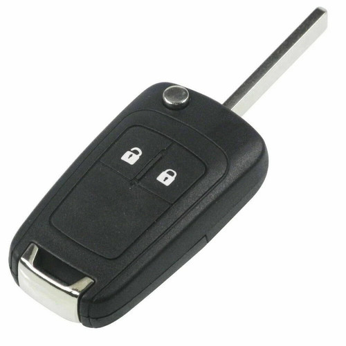 Flip key fob case - case, button