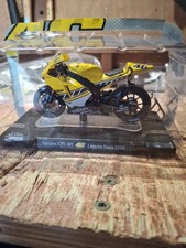 Panini Rossi The Bike Collection Issue #7-1/18-YamahaYZR-M1 #46-2005 Laguna Seca