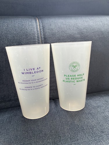 Wimbleon plastic pint - 2,