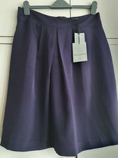 Tara Jarmon Purple Silk Skirt