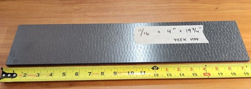 Peek hpv sheet stock - peek, x