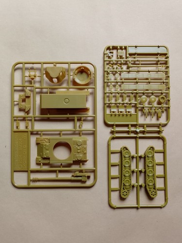 German skorpion tank sprue - german,