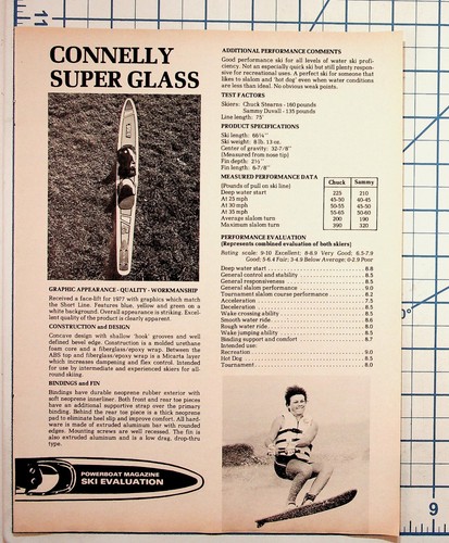 1977 connelly super glass - super,