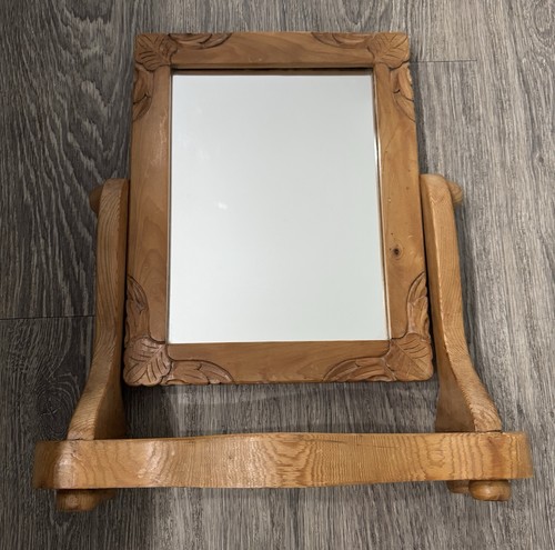 Vintage wooden vanity dressing - wooden,
