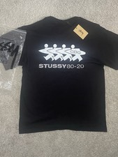 Stüssy CDG Tee Black – BNWT