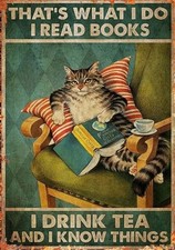 Thats what I do cats and tea