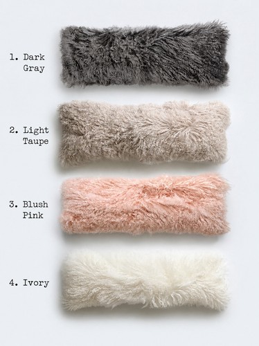 Extra long mongolian - lamb, fur