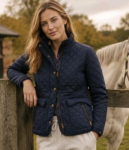 Joules moredale navy quilted - joules,