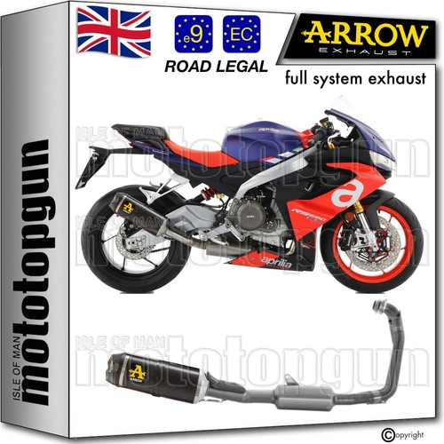 Arrow full system exhaust open - full,