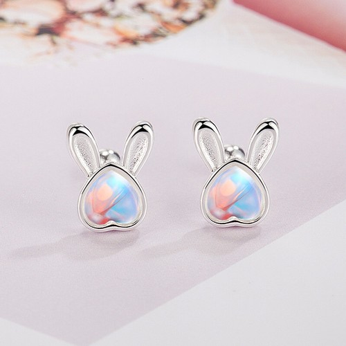 925 sterling silver moonstone - silver,
