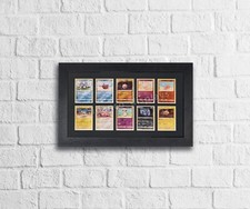 Black 10 Trading Card Frame