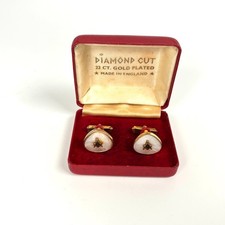 Masonic Cufflinks Diamond Cut