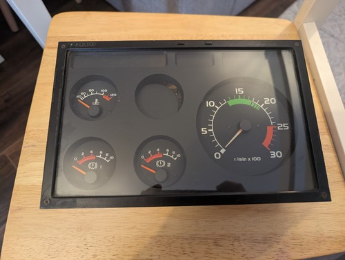 Volvo b10ble bus - b10ble, dashboard