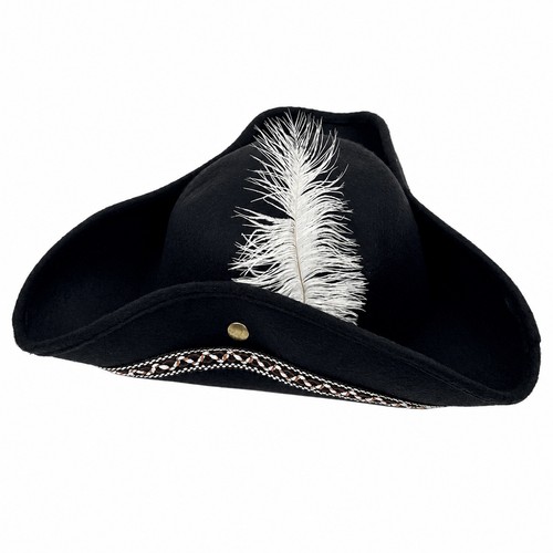 Vintage pirate tricorn hat - pirate,