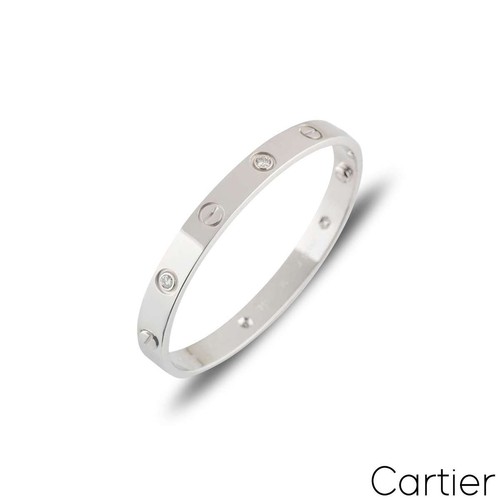Cartier white gold half - cartier,