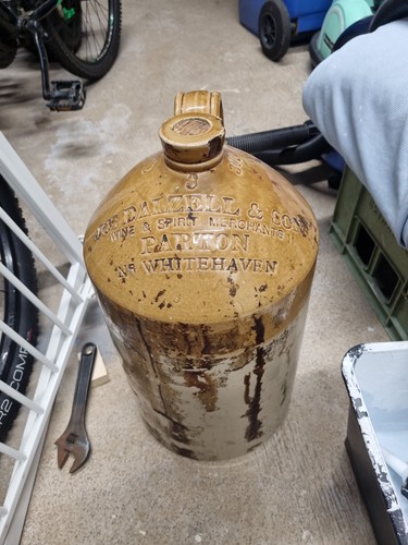 Stone flagon gallon large - stone, 3