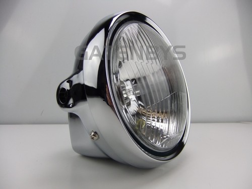 Chrome headlight assembly - 7",