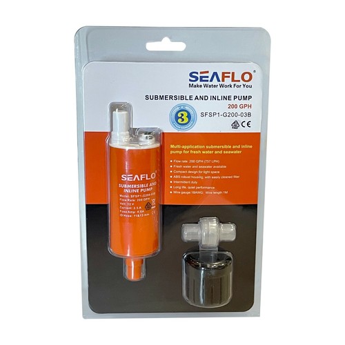 Seaflo submersible inline 12v - inline,