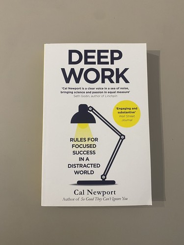 Deep work rules for focused - work:,