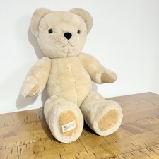 Vintage Large MERRYTHOUGHT Golden Jointed Teddy Bear Soft Toy Merry Thought