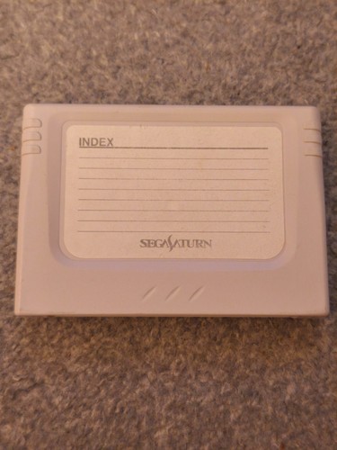 Sega saturn memory backup - sega,