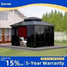 10x12 ft Hardtop Enclosed