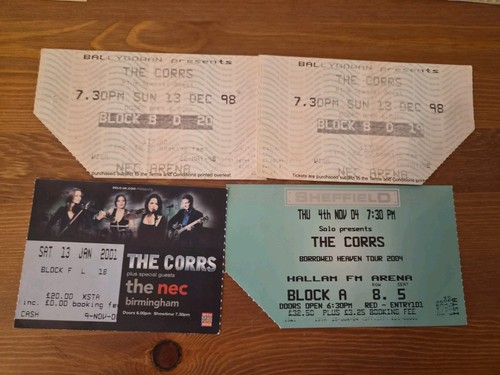 The corrs concert - tickets,