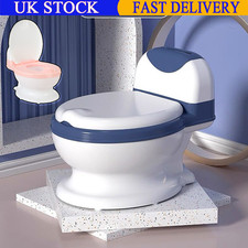 Childrens Kids Potty Training Toilet Seat Baby Toddler Bathroom Plastic Trainer