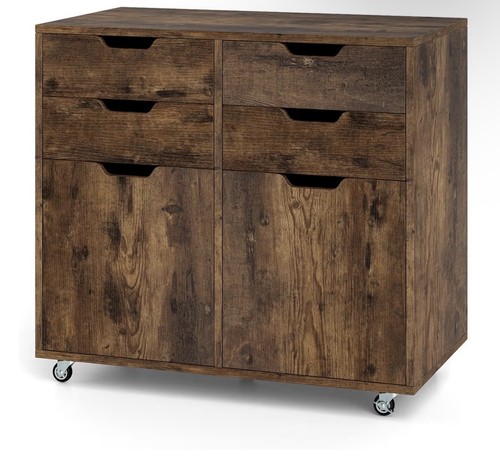 Costway mobile file - costway, cabinet